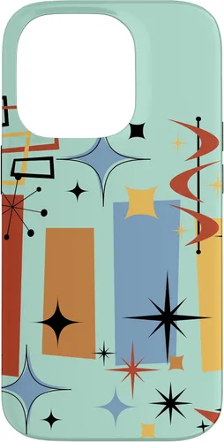 Vista 17 de Retro Mid Century Modern MCM Vibe Aesthetic Kitsch Art Case for iPhone 17