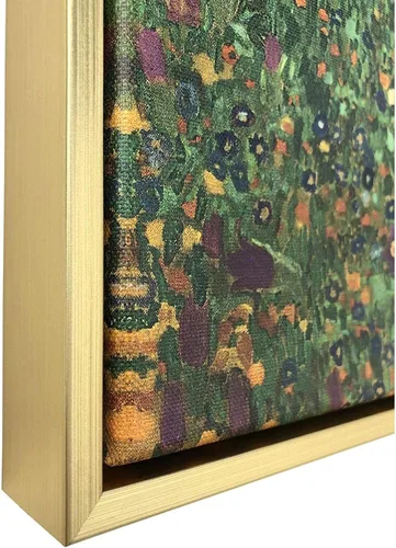 Vista 2 de Van Gogh - Pintura famosa de gran tamaño, obra de arte de noche estrellada, pinturas en lienzo para sala de estar con marco dorado de 12 x 25