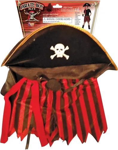 Vista 2 de Forum Novelties Disfraz de niño pirata, como se muestra, talla única