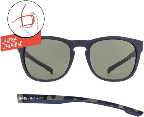 Vista 2 de Red Bull Spect OLLIE-001P Gafas de sol, Azul oscuro - Camuflaje