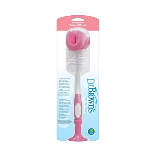 Vista 6 de Dr. Brown's Dispensador de agua caliente Insta-Prep y cepillo de limpieza de biberones reutilizable con 3 ajustes de temperatura