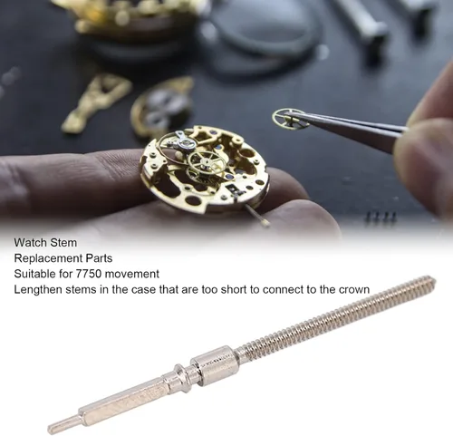 Vista 2 de Herramienta de reloj, vástago de cuerda de reloj de 0.035 in, vástago de reloj de aleación profesional, herramienta de extracción de eslabones