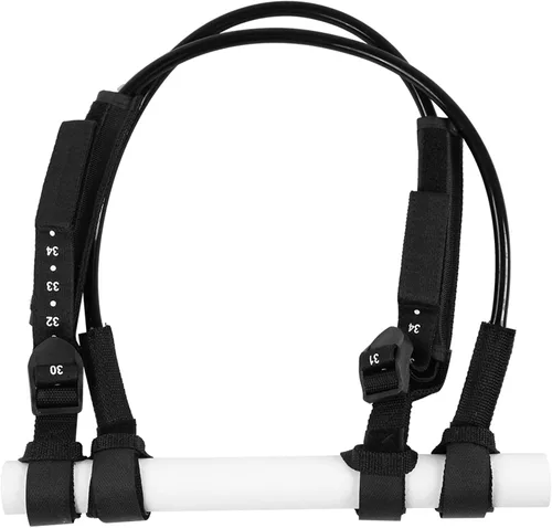 Vista 7 de 2 correas de arnés de windsurf, correa ajustable para tabla de surf de 28 a 34 pulgadas, accesorios de fitness para surf al aire libre