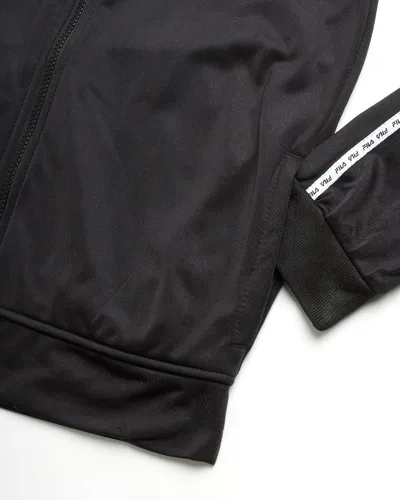 Vista 4 de Fila Conjunto deportivo deportivo para niños, sudadera de tricot de 2 piezas y pantalones deportivos de alto rendimiento, conjunto de ropa deportiva