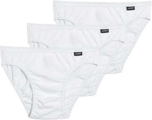 Vista 8 de Jockey Ropa interior Elance Bikini para hombre, paquete de 3 Estrellas americanas