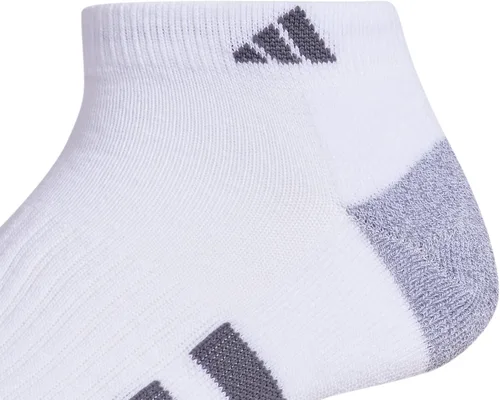Vista 3 de adidas mens Cushioned Low Cut Socks 3-pair