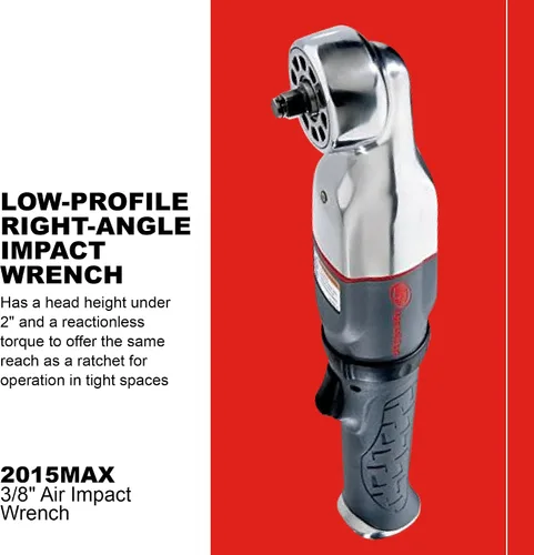 Vista 2 de Llave de trinquete de impacto de bajo perfil, cabeza de martillo de 3/8" (2015MAX) de Ingersoll Rand