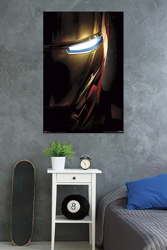 Vista 16 de Trends International Marvel Iron Man - Póster de pared de una hoja, 22.375 x 34 pulgadas, versión premium sin marco