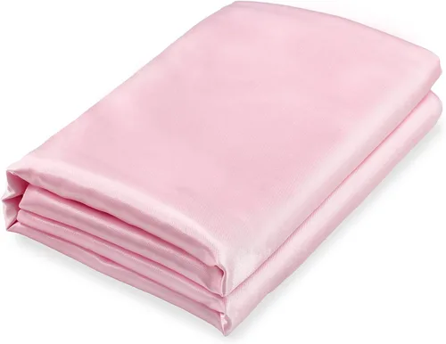 Vista 23 de Homiest Sábana bajera ajustable de satén azul bebé, tamaño individual, bolsillo profundo, ropa de cama lujosa y ultrasuave