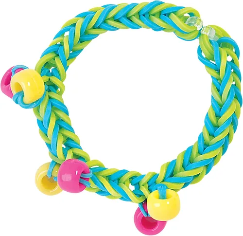 Vista 2 de The Beadery - Clips en C WonderLoom, transparentes - 100 piezas - 7307