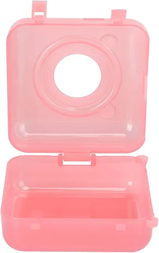 Vista 3 de Estuche para impresora de bolsillo, diseño resistente de PC, carcasa protectora para cámara de bolsillo, mini estuche de almacenamiento