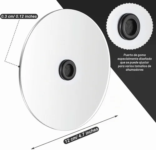 Vista 3 de Patelai - 3 fundas para tazas para pistola de ahumar, tapas de infusor