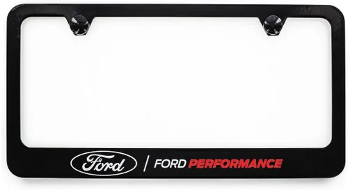 Vista 16 de Marco negro de plástico UV Ford Performance para matrícula BLKUVA