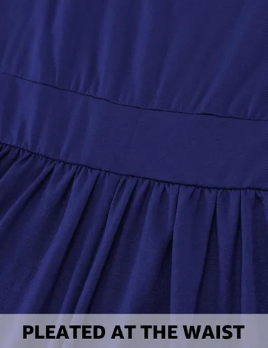 Vista 6 de luvamia Overol para mujer casual de pierna ancha, holgado, manga corta, cómodo y elástico