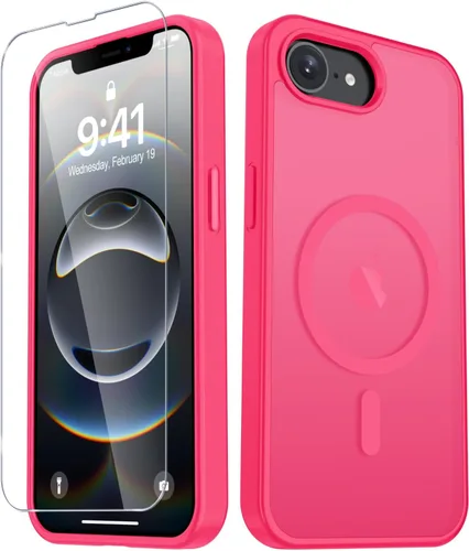 Vista 1293 de Funda para Google Pixel 10 Pro XL, cubierta magnética mate, color negro Fit for MagSafe, Screen Protector included, Shockproof Military Grade