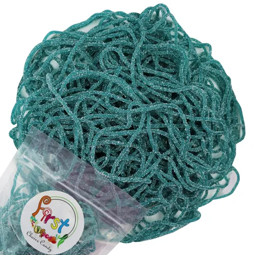 Vista 12 de FirstChoiceCandy Cordones de Regaliz Jugosos (1 Libra (Paquete de 1), Frambuesa Azul)