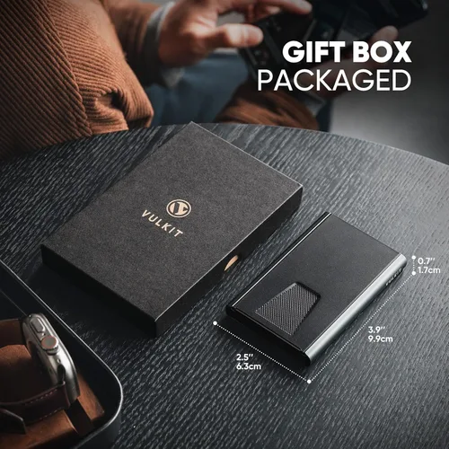 Vista 39 de VULKIT Cartera delgada minimalista para tarjetas VC500 VC500C, Rosado, Minimalista