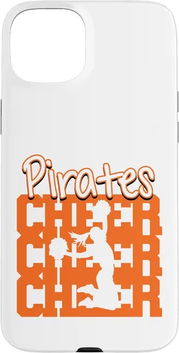 Vista 9 de Pirates Cheer Back to School Cheerleading Spirit O Case for iPhone 16