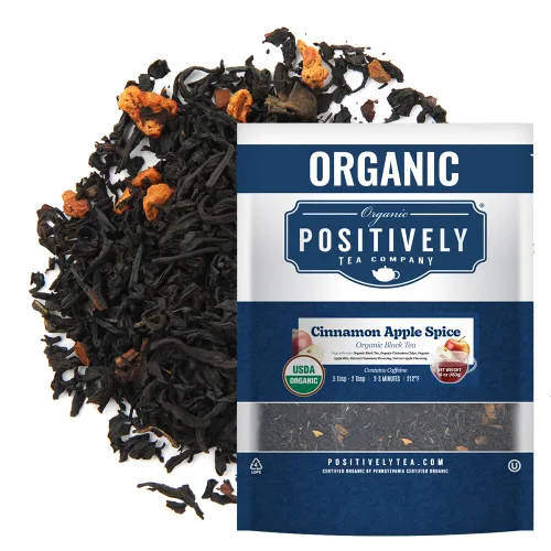 Vista 105 de Bolsas de hojas sueltas para té. Orgánicas por USDA. Positively Tea LLC.