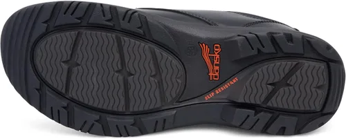 Vista 3 de Dansko Zapatos casuales para hombre, Negro liso, 41 M EU