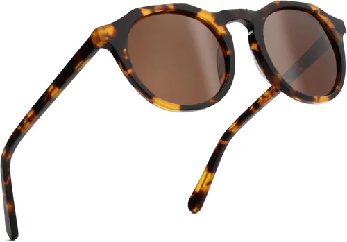 Vista 50 de ZENOTTIC Gafas de sol polarizadas redondas vintage para hombres y mujeres con protección UV400