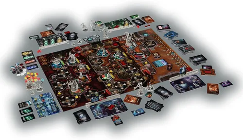 Vista 4 de Rebel Juego de mesa Nemesis Lockdown Juego de miniaturas de terror de ciencia ficción Estrategia Juego de aventura cooperativa para adultos