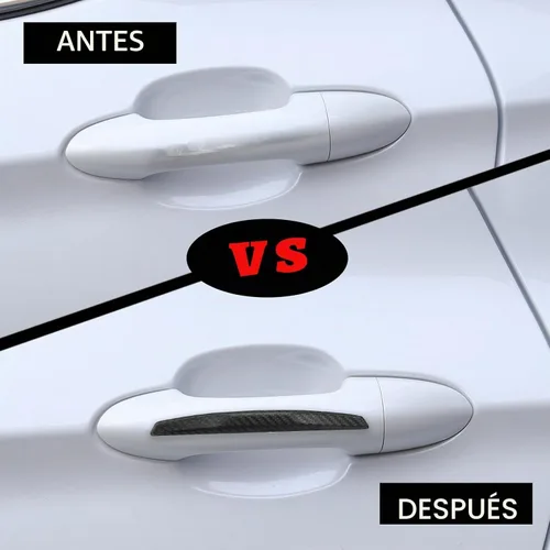 Vista 6 de 4 piezas protectores universales de borde de puerta de automóvil, protector de silicona para parachoques de carrocería de automóvil, moldura