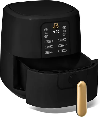 Vista 7 de Freidora de aire digital de 3 cuartos de galón, freidora de aire compacta para cocina pequeña con pantalla táctil, 4 funciones preestablecidas