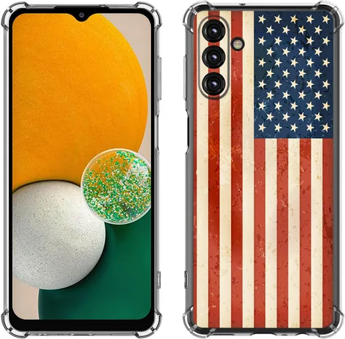 Vista 39 de Samsung Galaxy A14 5G - Funda para teléfono celular, diseño de flores de mariposa azul, a prueba de golpes, TPU con bordes elevados, compatible