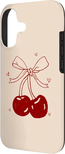 Vista 2 de Cherri Ties Bow Cherry - Carcasa para iPhone 17