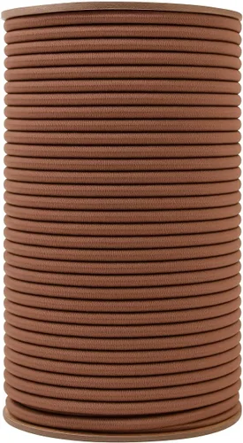 Vista 13 de Mandala Crafts Cuerdas elásticas negras de 1/5 de pulgada y 0.197 in – 22 yardas de cuerda elástica resistente para cuerda de kayak, reemplazo