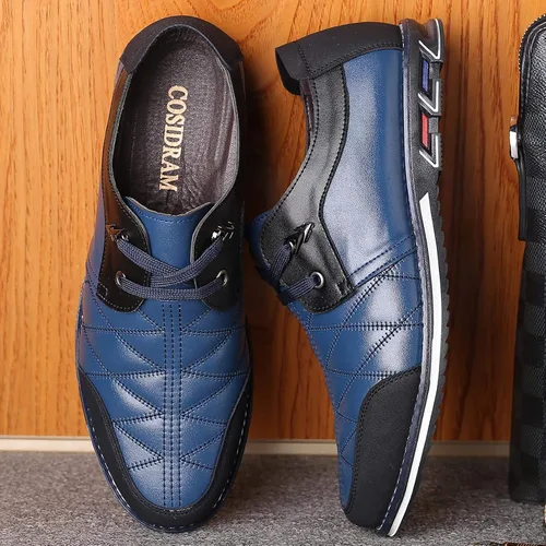 Vista 6 de COSIDRAM - Zapatos informales para hombre, zapatos deportivos de vestir, caminar, negocios, oficina, mocasines cómodos
