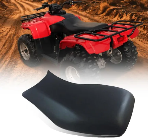 Vista 11 de PIT66 Funda para Asiento Negra Compatible con Honda Fourtrax 300 1988-2000 Funda para Asiento