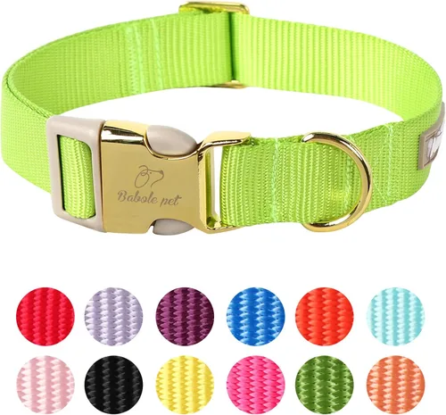 Vista 23 de Lindo Collar de Corduroy para Perro - Collar Ajustable Negro para Perros Pequeños de 4-10lbs, Resistente al Desvanecimiento con Cierre Seguro