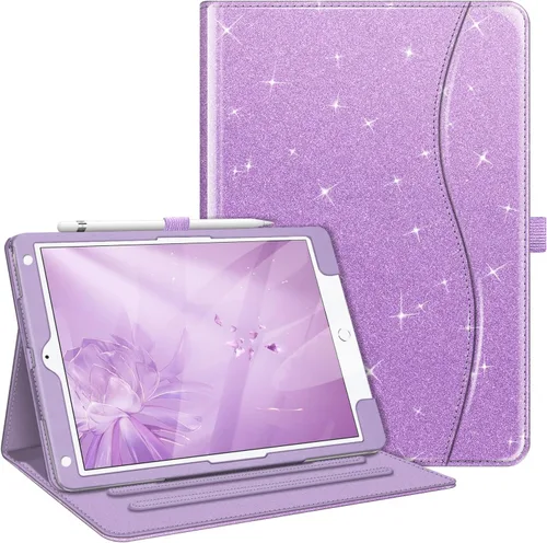 Vista 41 de Fintie - Funda para iPad de 9ª / 8ª / 7ª generación (2021/2020/2019) de 10.2 pulgadas - [Protección de esquinas] Funda con soporte de visualización