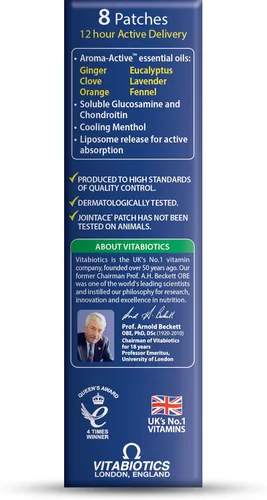 Vista 5 de Vitabiotics Ltd Jointace Deep Aroma Patch