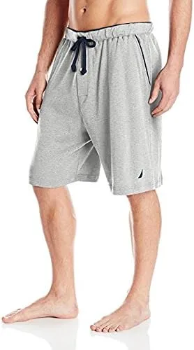 Vista 2 de Nautica Pantalones cortos de punto suave con cintura elástica para hombre
