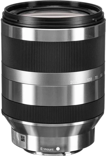 Vista 4 de Sony Alpha SEL18200 E-Mount 0.709-7.874 in F3.5-6.3 OSS Lente (Plata)