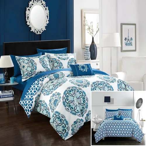 Vista 6 de Chic Home Barcelona - Juego de edredón reversible