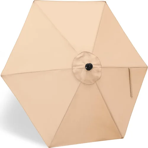 Vista 36 de ABCCANOPY Sombrilla para Exteriores de 7.5 pies, Repuesto de Cubierta Superior Compatible con 6 Varillas (Azul)