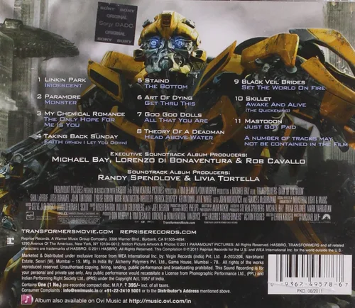 Vista 2 de Transformers Dark of the Moon - The Album