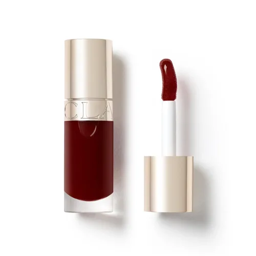 Vista 31 de Clarins Lip Comfort Oil Aceite labial hidratante, nutritivo y humectante Acabado ligero, alto brillo Calma, conforta y protege los labios
