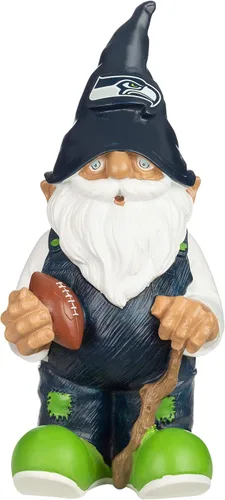 Vista 21 de NFL Resin 11.5" Team Logo Outdoor Garden Statue Gnome