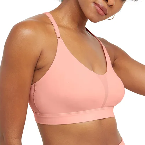 Vista 3 de Champion Brasier deportivo para mujer, suave al tacto, absorbe la humedad, brasier deportivo de soporte ligero para mujer