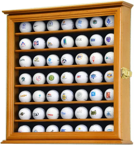 Vista 7 de 49 Gabinete de exhibición de pelotas de golf (negro)