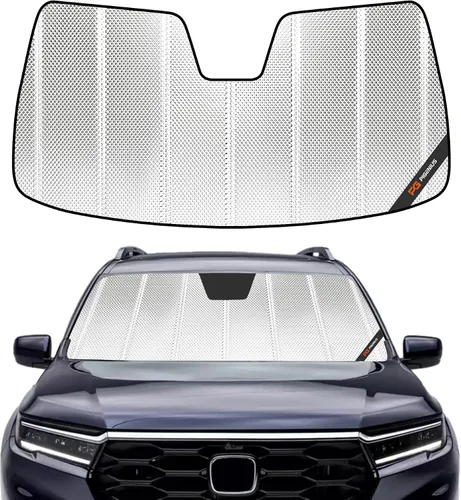 Vista 12 de Pigenius Parasol para parabrisas Honda Pilot 2016-2021, Ridgeline 2017-2021. Sin cámara de detección - Salvaguardia