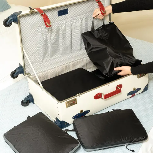 Vista 39 de BAGAIL 4 Set/6 Set Ultraligero Compresión Embalaje Cubos Organizador de Embalaje para Accesorios de Viaje Equipaje Maleta Mochila