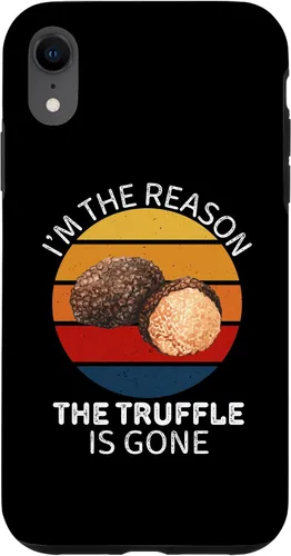 Vista 25 de Vintage I'm The Reason Truffle is Gone Food Lover Case for iPhone 16
