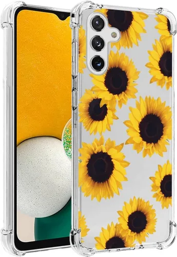 Vista 9 de Funda para Galaxy A13 5G, para Samsung A135G Lindo, Transparente Flexible Bumper TPU Suave Goma Cubierta de Silicona Funda para Samsung Galaxy A13