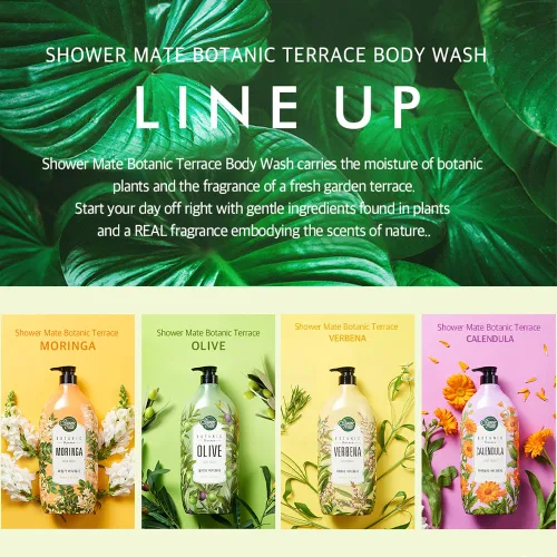 Vista 7 de SHOWERMATE Botanic Body Wash 42.3 fl oz, 2.6 lbs (Moringa)